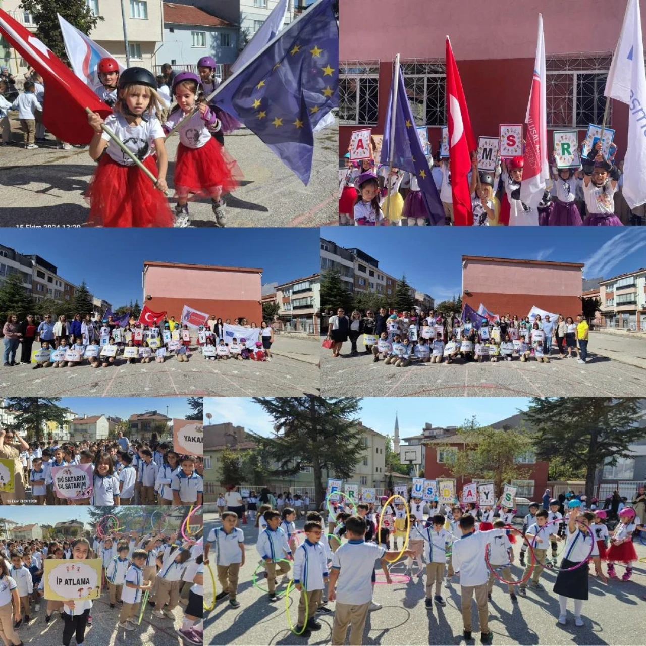 1. Hava İkmal Bakım Merkezi İlkokulu Erasmus Öğrencilerine Ev Sahipliği Yaptı